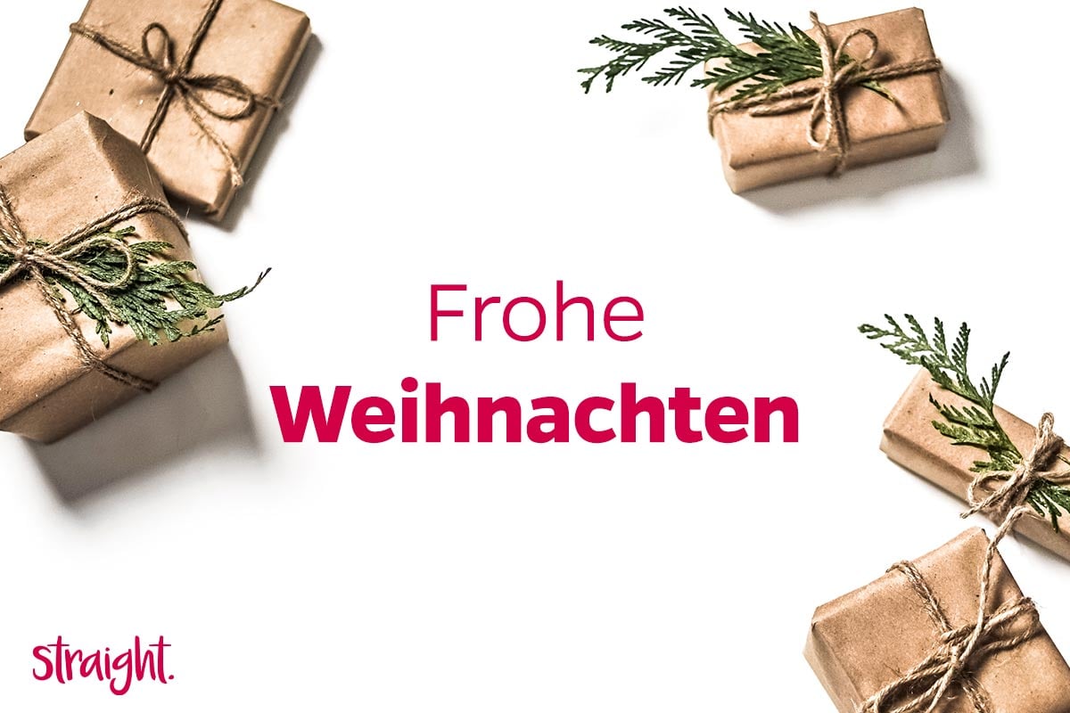 Frohe Weihnachten 2020 | straight.