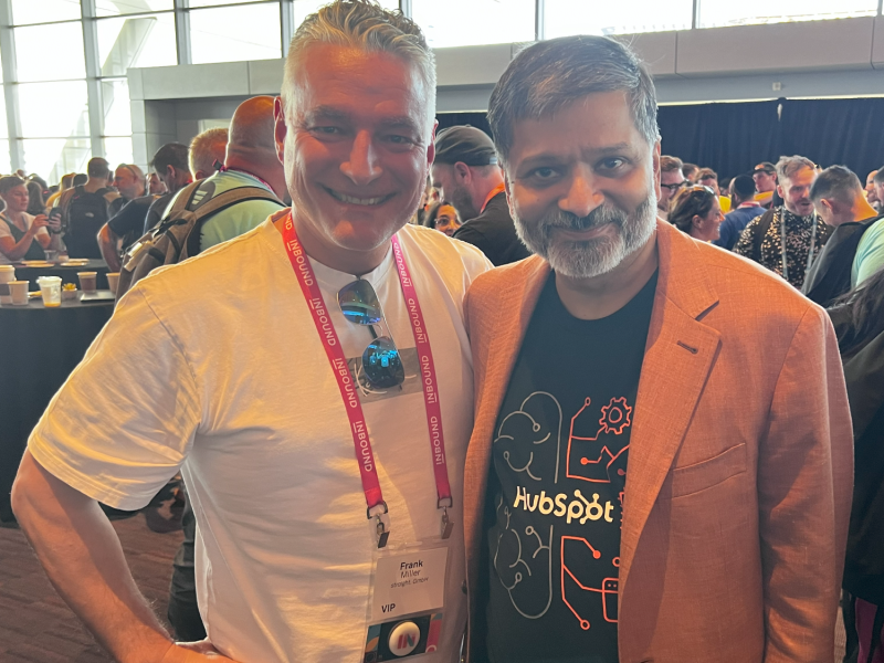 Frank &amp; Darmesh | straight &amp; HubSpot