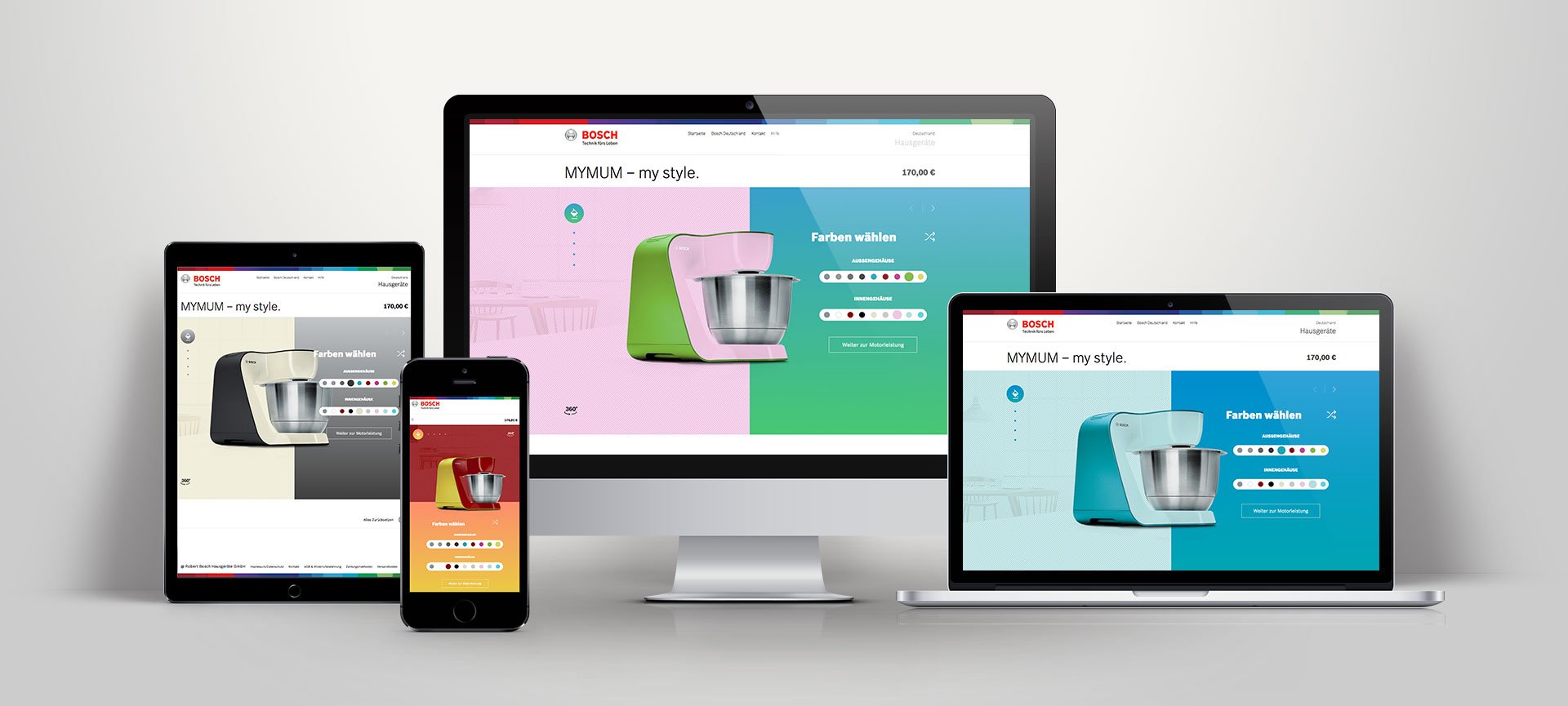 MyMUM – der Online-Konfigurator für die Küchenmaschinen von Bosch von straight