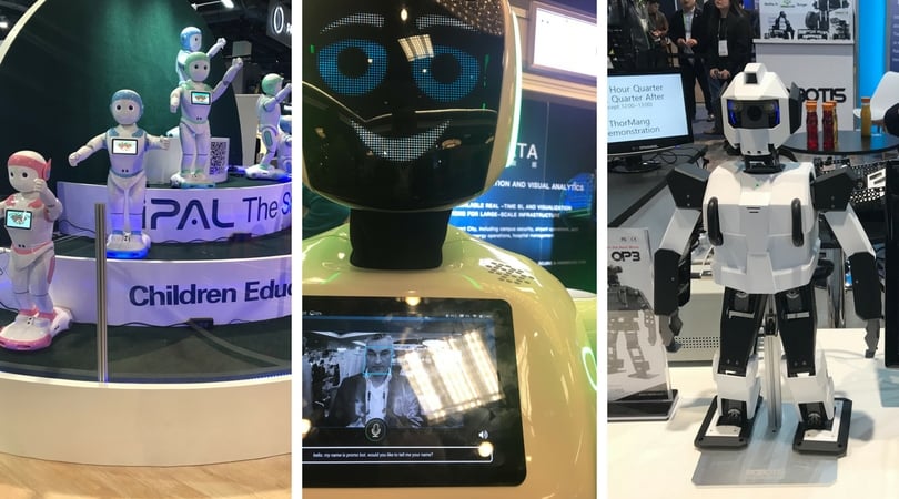 Robots at CES 2018