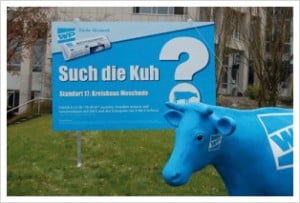 Such die Kuh: eine integrierte Kampagne für die Westfalenpost