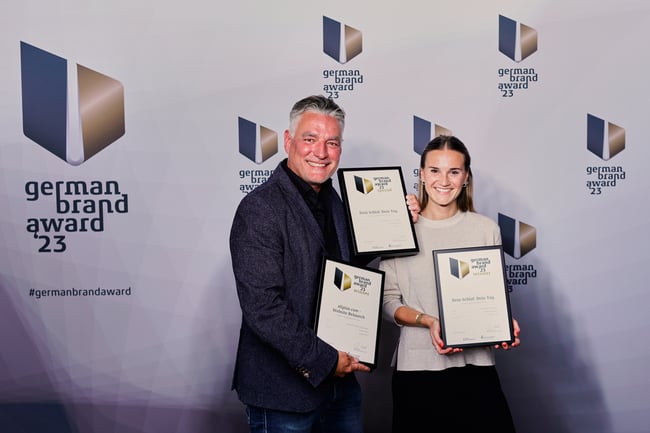 german brand award '23 - straight. GmbH